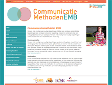 Tablet Screenshot of communicatiemethodenemb.nl